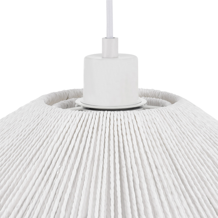 Светильник подвесной белый/белый E27 1*40W SLE6023-503-01