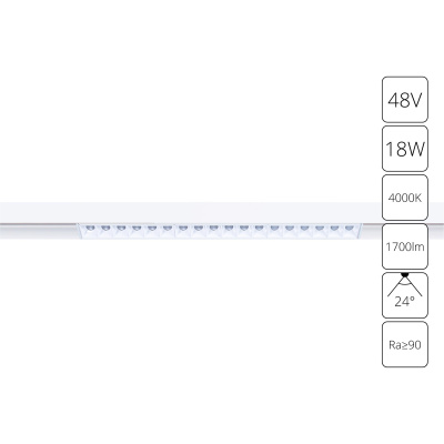 Магнитная трековая система Arte Lamp LINEA A4665PL-1WH