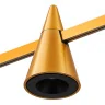 Магнитный трековый светильник FARM Золотистый LED 1*5W 3000K 272Lm Ra90 60 IP20 D70xH11 ST813.206.05