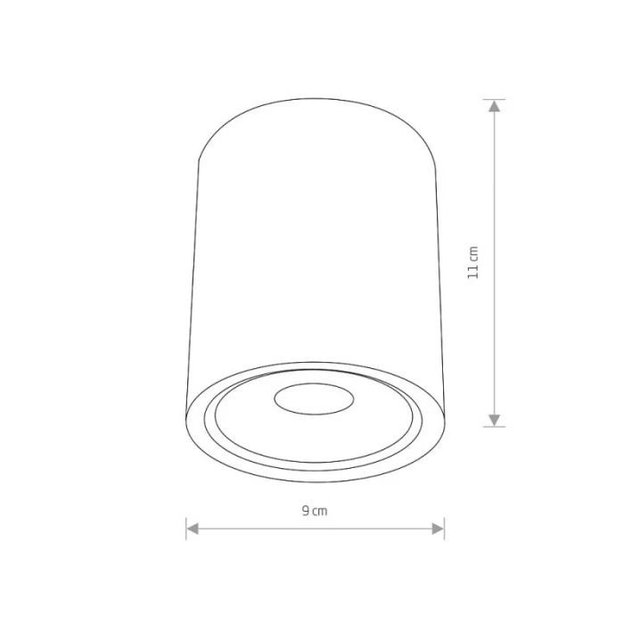 Уличный потолочный светодиодный светильник Nowodvorski Edesa Led 9108