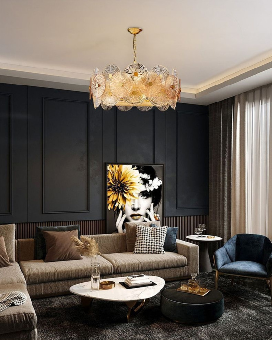 Подвесная люстра Delight Collection 8848 8848-80 gold