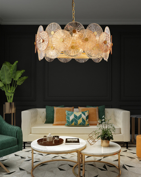 Подвесная люстра Delight Collection 8848 8848-80 gold