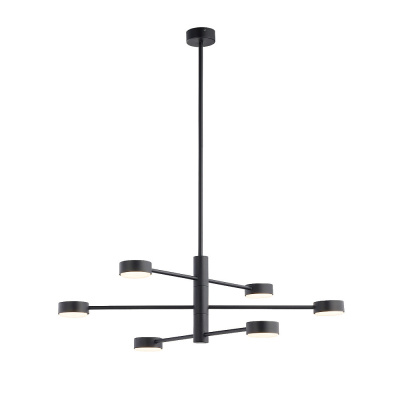 Люстра на штанге Nowodvorski Orbit Black 7946
