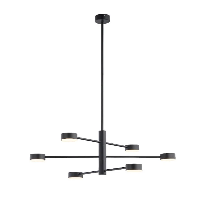 Люстра на штанге Nowodvorski Orbit Black 7946