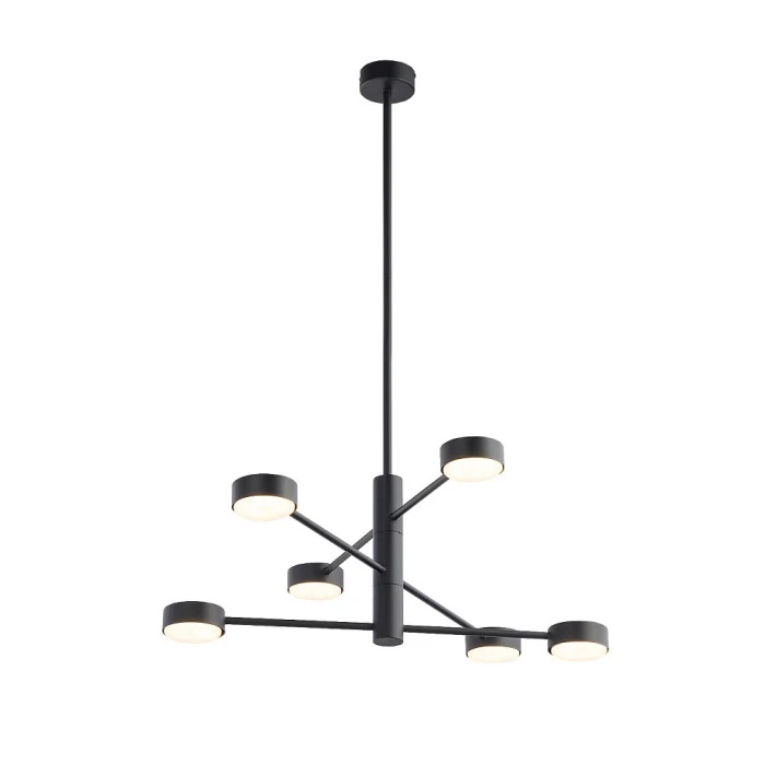 Люстра на штанге Nowodvorski Orbit Black 7946