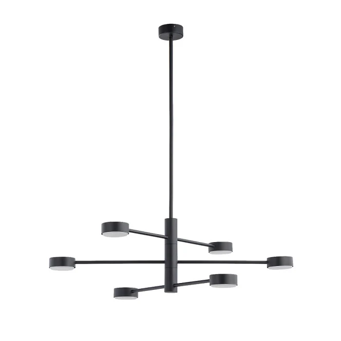 Люстра на штанге Nowodvorski Orbit Black 7946