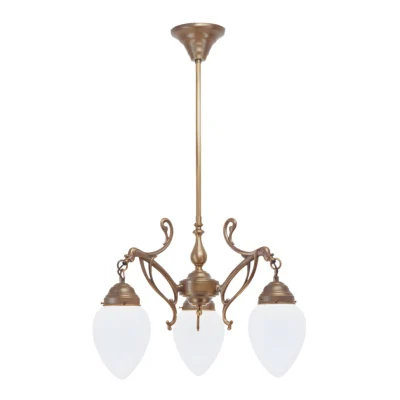 Люстра на штанге Berliner Messinglampen D27-123opB