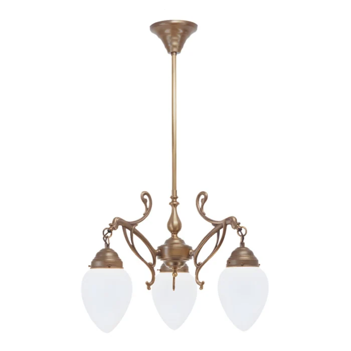 Люстра на штанге Berliner Messinglampen D27-123opB