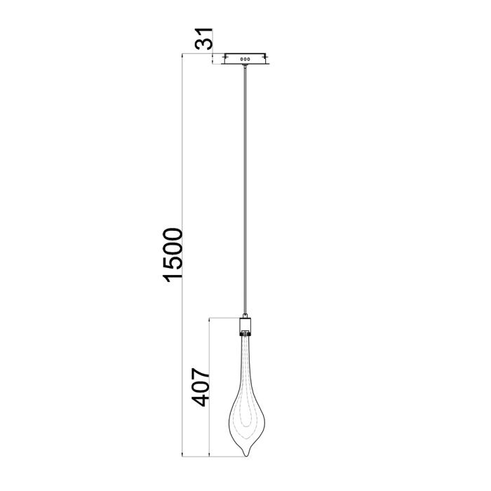 Подвесной светильник Delight Collection P98066 P98066-1 antique brass