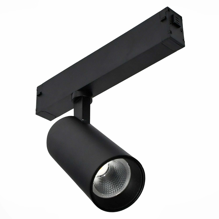Светильник трековый Черный LED 1*20W 3000K 1 440Lm Ra>90 36° IP20 D60xH140 220V ST660.436.20