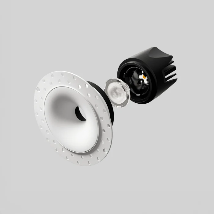 Рамка скрытого монтажа вогнутая для светильников Lightstar Spira 0742х6 (D85) 074206-01