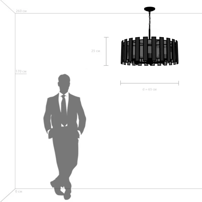 Люстра подвесная Agave Lightstar 712064