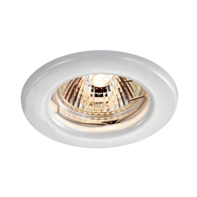 Встраиваемый неповоротный светильник с защитным стеклом (лампа в комплекте) NOVOTECH 369705