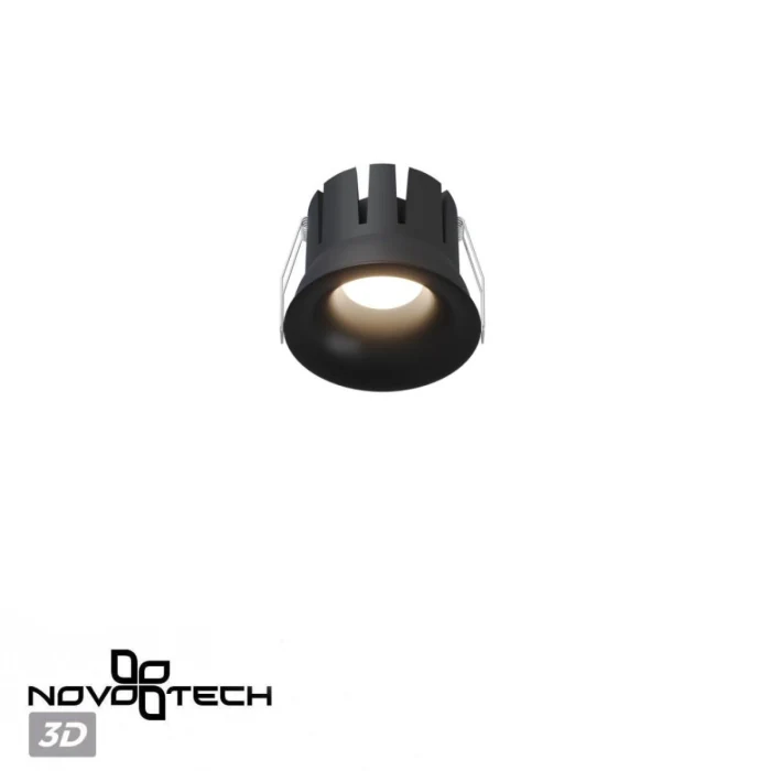 Встраиваемый светильник с переключателем цв. температуры Novotech Wir Eclat 359889