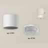 Комплект накладного светильника с композитным хрусталем Ambrella light XS7401020