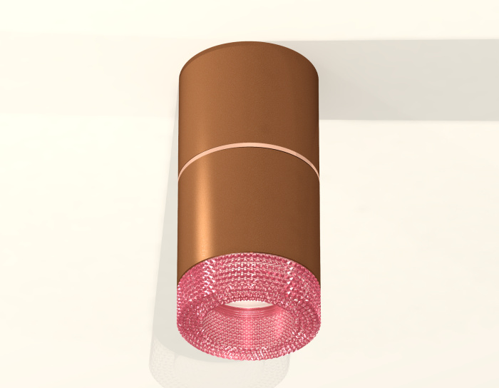 Комплект накладного светильника с композитным хрусталем Ambrella light XS7404082