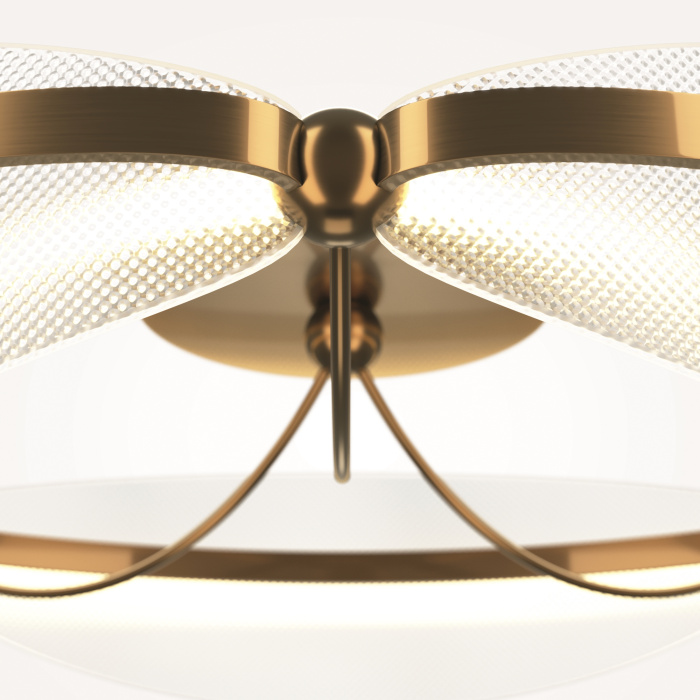 Потолочный светодиодный светильник Maytoni Breeze MOD281CL-L45BS3K