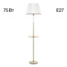 Торшер Citilux Линц CL402980T
