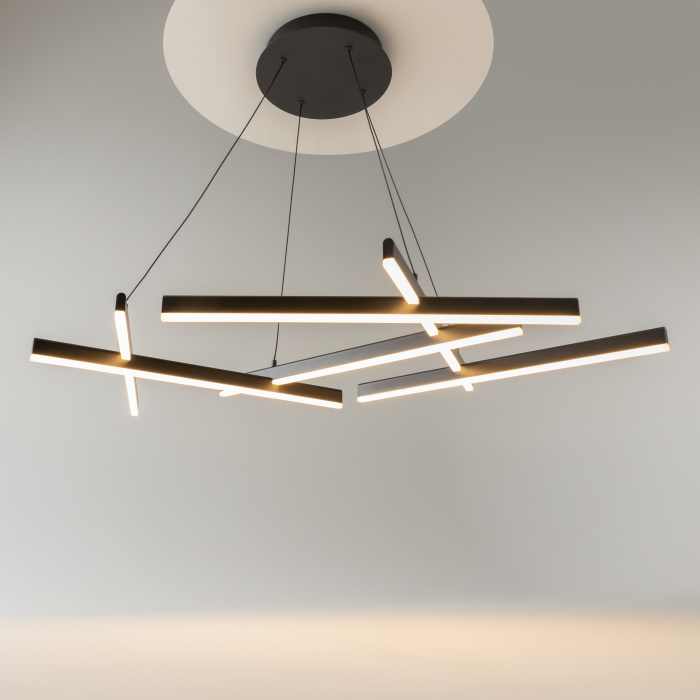 Подвесной светильник Maytoni Line MOD016PL-L80BK