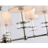 Подвесная люстра с абажурами и хрусталем AMBRELLA light LH71003