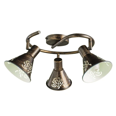 Спот Arte Lamp CONO A5218PL-3BR