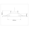 Встраиваемый светильник GX53 AMBRELLA light TN52335