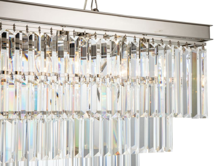 Подвесная люстра iLamp Triumph 6119-1200 NICKEL