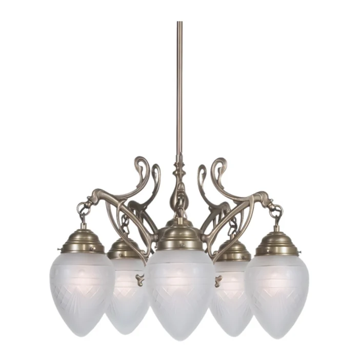 Подвесная люстра Berliner Messinglampen D227-123crB