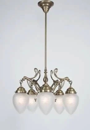 Подвесная люстра Berliner Messinglampen D227-123crB