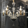 Подвесная люстра L'Arte Luce Luxury Emerzio L58210.28 с элементами из хрусталя