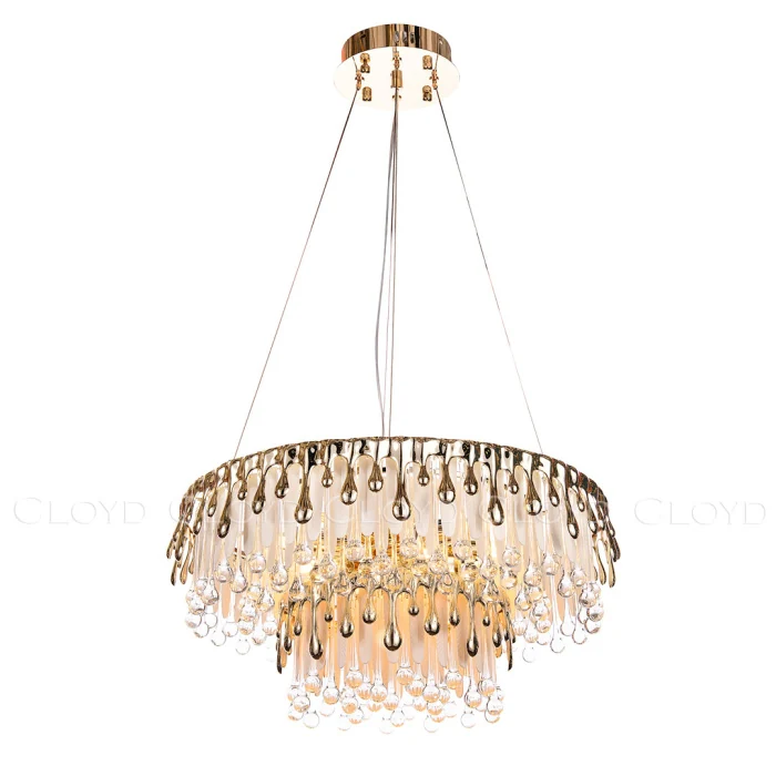 Люстра Cloyd CAPULETTI C12 / Ø60 см - золото (арт.11205)