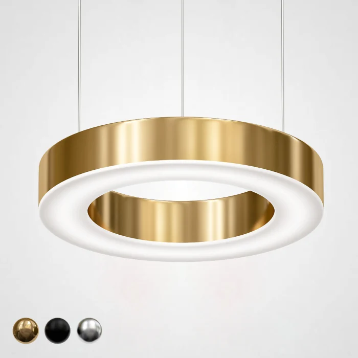 Люстра Light Ring Horizontal D40 Золото ImperiumLoft