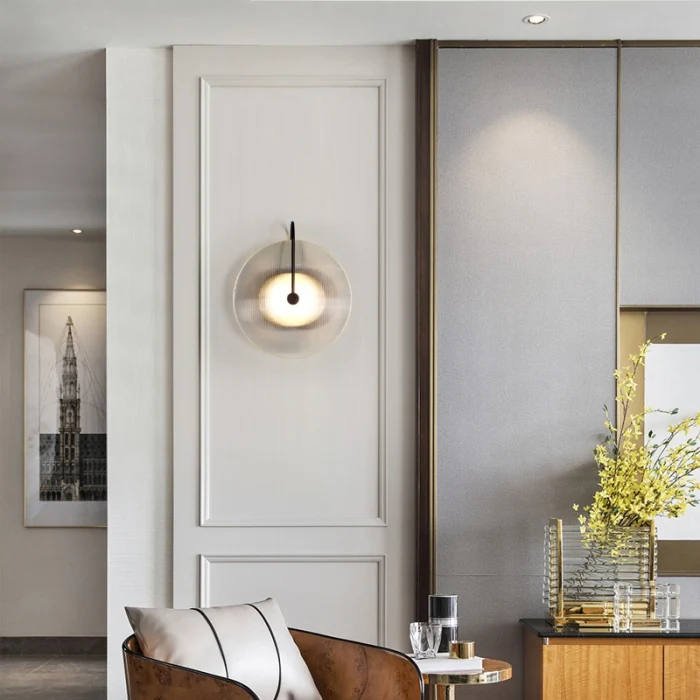 Настенный светильник EMMEN Черный ImperiumLoft