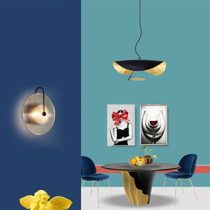 Настенный светильник EMMEN Черный ImperiumLoft