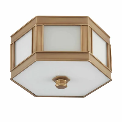 Потолочный светильник Cloyd NARTEX FM3 / Ø41 см - латунь (арт.10217)