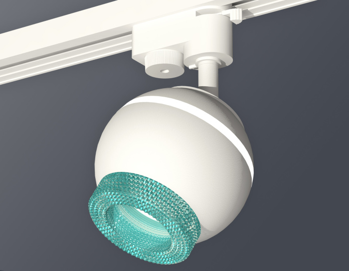 Комплект трекового однофазного светильника с подсветкой Ambrella light XT1101063