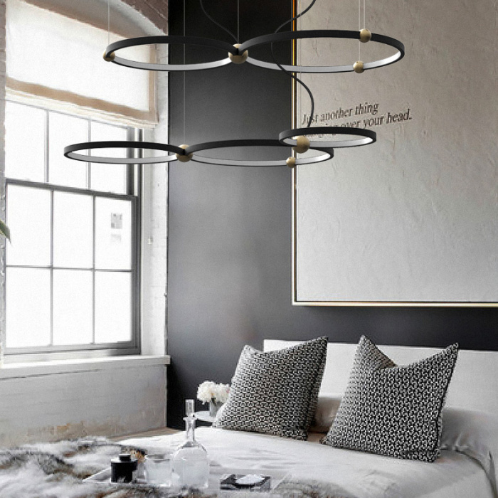 Подвесной кольцевой светильник PLANETARY D50+40 ImperiumLoft