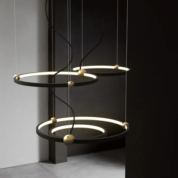 Подвесной кольцевой светильник PLANETARY D50+40 ImperiumLoft