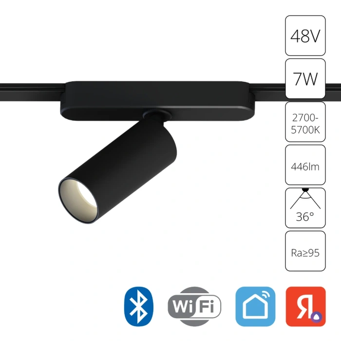 Магнитная трековая система Arte Lamp RAPID A2956PL-1BK