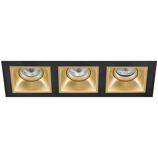 Комплект из светильников и рамки DOMINO Domino Lightstar D537030303