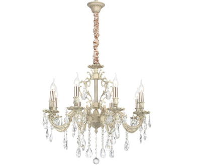 Люстра подвесная Lucia Tucci BARLETTA 1730.8 cream white