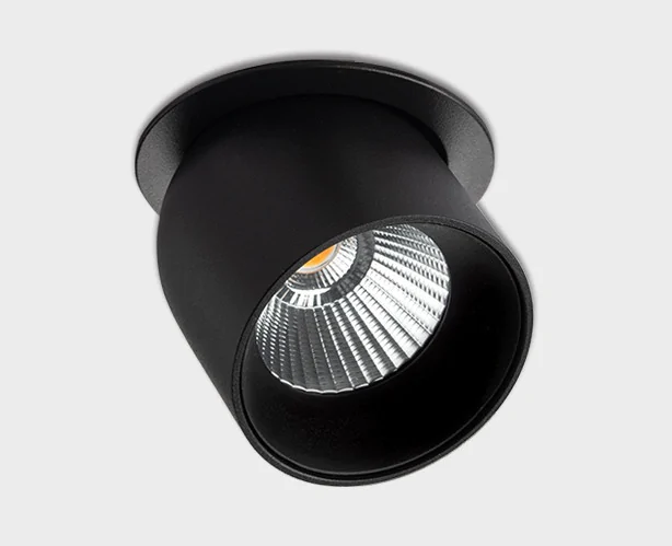 DL 3142 black светильник встраиваемый