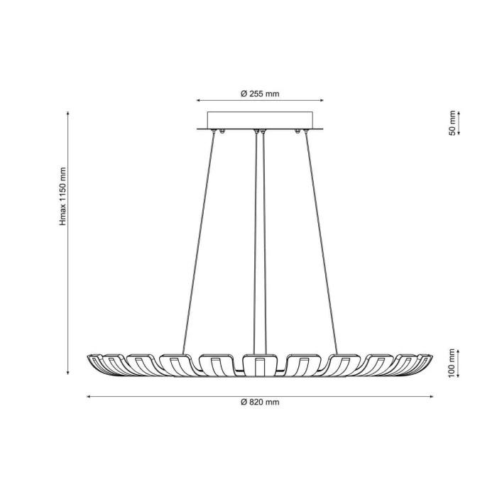 Люстра подвесная Lucia Tucci MODENA 1921.24 LED