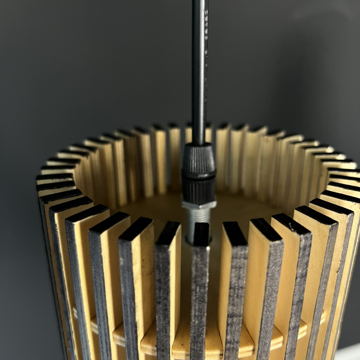 Подвесной светильник PUNKTO Чёрный ImperiumLoft