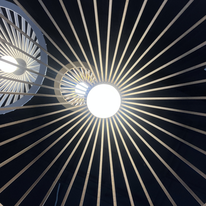 Подвесной светильник PUNKTO Чёрный ImperiumLoft