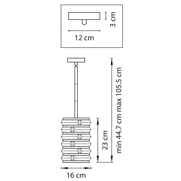 Подвесная люстра Amerigo LIGHTSTAR 746018