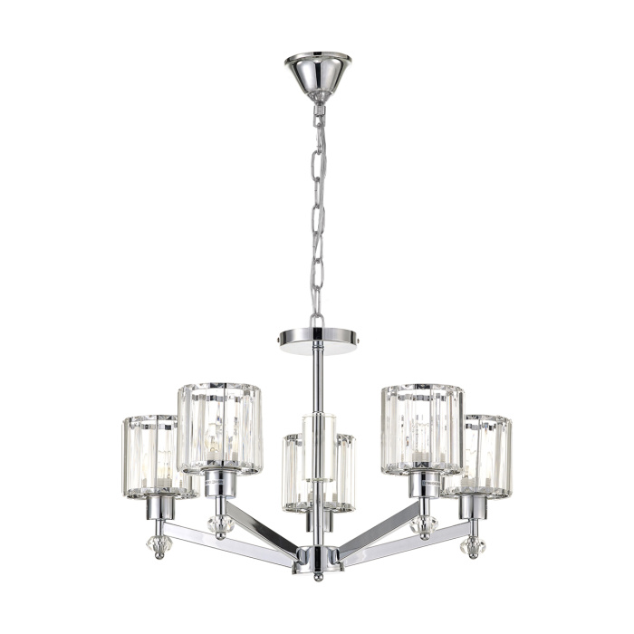 Подвесной светильник ADORN ESCADA 691/5S (Chrome)