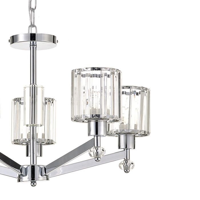 Подвесной светильник ADORN ESCADA 691/5S (Chrome)