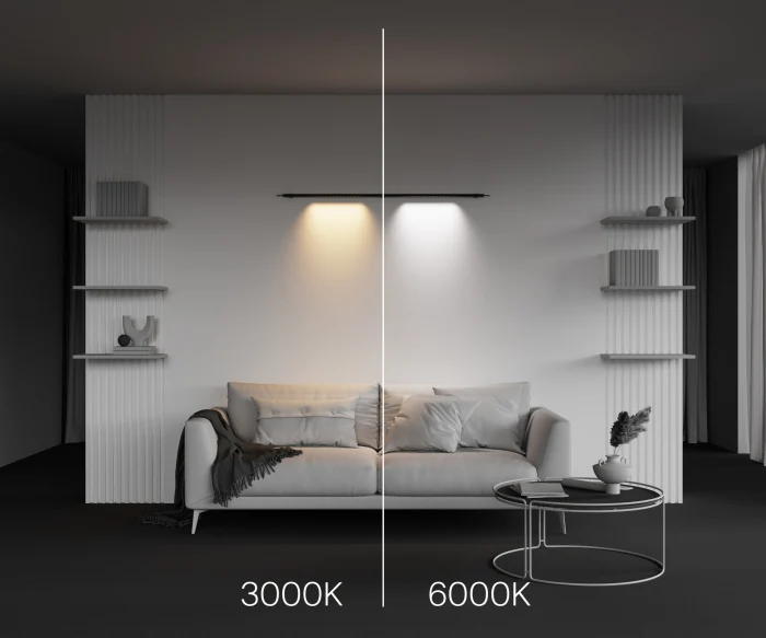Трековый светильник Maytoni Points C101CL-L500-12W3-6K-B