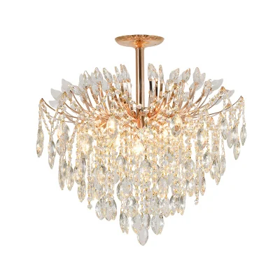 Потолочная люстра на штанге DIMOSARI ESCADA 2104/8P Gold